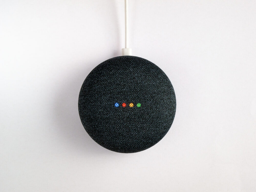 A smart home device ready to stock and ship